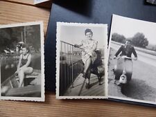 Augsburg 1944, 1951. Fasching, Theater, Vespa, Friedl. 9 Fotos aus Nachlass.