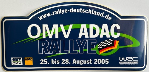 Original aufkleber adac - original, rallye