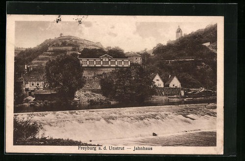 Ansichtskarte freyburg d - ansichtskarte, a.