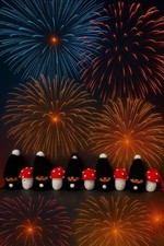 5 Schornsteinfeger und 5