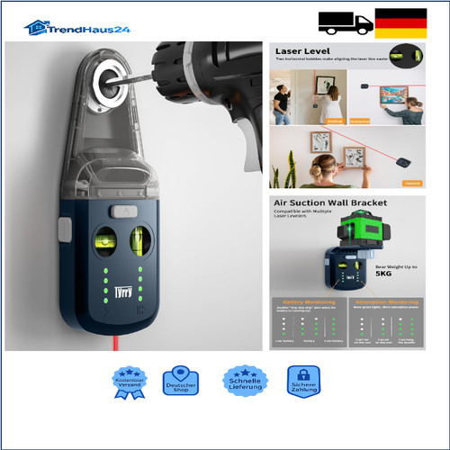 Laser wasserwaage tyrry - wasserwaage,