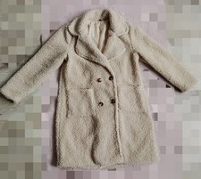 • Wintermantel • Damen • Gr. S 36 • Fellmantel • Beige • Neu • Top Zustand •