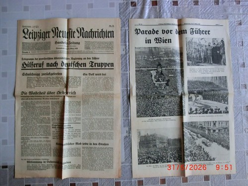 Alte zeitung von 1938 - zeitung,