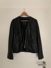 Faith connexion Lederjacke schwarz mit funkelndem Rückenmotiv S/M