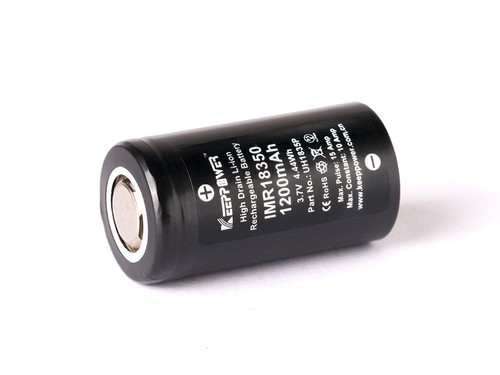 Keeppower imr18350 1200mah - -,