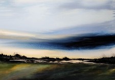 Abstrakte Landschaft Bild