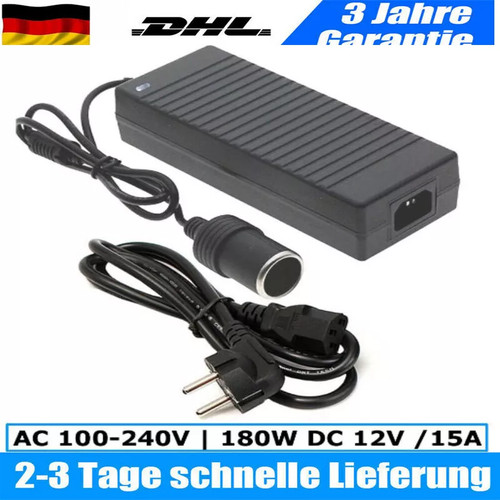 230v auf 12v kfz netzadapter - 230v,