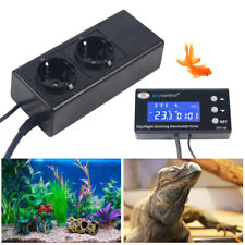 PID Temperaturregler Digital Thermostat Aquarium Reptile Gew?chshaus&LCD Anzeige