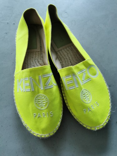 Kenzo espadrilles neu - neu, neongelb