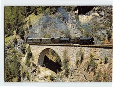 Postcard Dampf-Extrazug 75