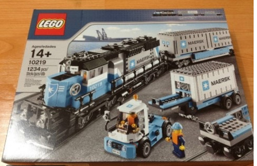 Lego 10219 maersk zug - lego,