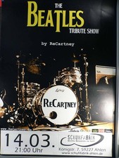 The Beatles Tribute Show - Veranstaltungs-Poster A1 gerollt