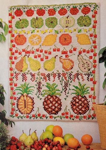 Stickvorlagen kreuzstich obst - stickvorlagen,