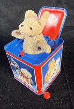 Tiny Puppy Jack-in-the-Box by