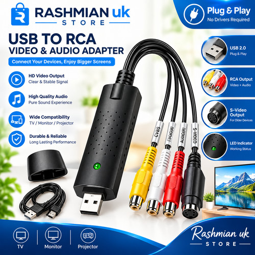 Usb video vhs - zu, dvd