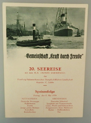 Postkarte speisekarte hamburg - speisekarte,