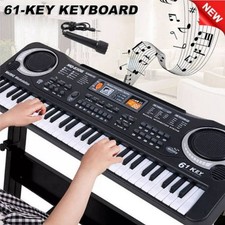Black 61 Key Kids Music