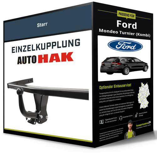 Starre anhängerkupplung für - anhängerkupplung,