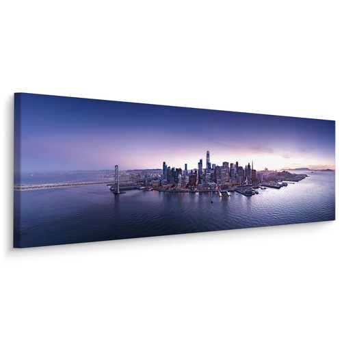 Panoramabild canvas new york - new,