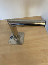 A.S. SAT Wandhalter L-Förmig Alu in Edelstahloptik 25cm Masthalterung