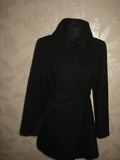 Calvin Klein Woll Mantel Damen Jacke  Gr. EU 38 schwarz