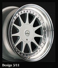 Original/Genuine CARLSSON/HARTGE Racing-Rad/wheel Design 3/11