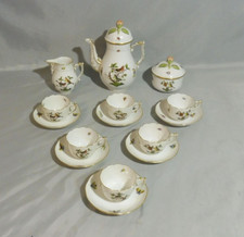 HEREND Rothschild , Mokkaservice f. 6 Personen 15tlg.