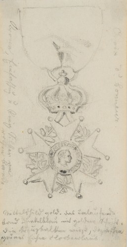 Camphausen skizze - camphausen, (*1818),