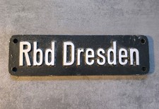 Lokomotivschild Deutsche