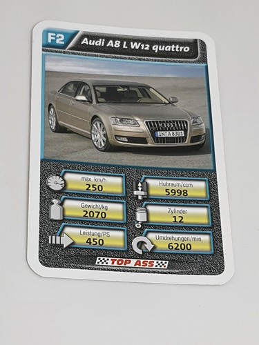 Audi w12 quattro - a8,