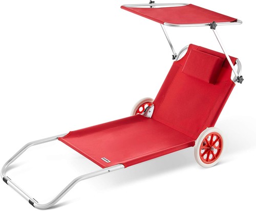 Casaria klappbare sonnenliege - casaria,
