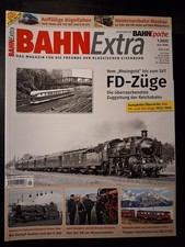 Bahn Extra Heft Nr. 1/2023 Vom Rheingold  bis zum SVT neuwertiger Zustand