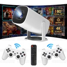 2025 Gaming Projektor 4K P30MAX Android 11 Wireless Gaming Controller Dual WIFI