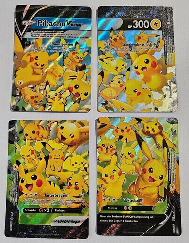 Pokemon pikachu union karten - pokemon,