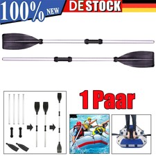 2* Kajak Paddel Alu Ruder Paddel Für Schlauchboot Kombipaddel Doppelpaddel Set.