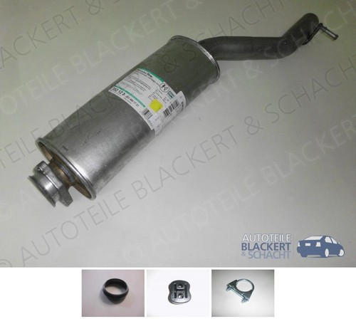 Auspuff mitteltopf - auspuff,