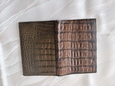 Brieftasche Krokodilleder