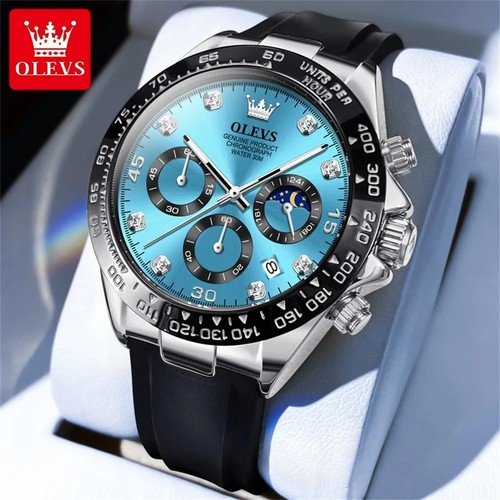 Herren chronograph mondphase - chronograph,