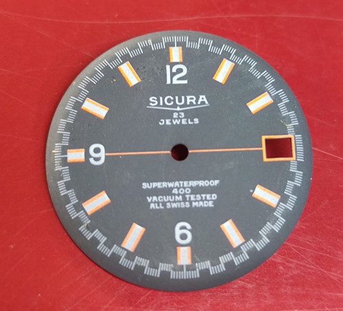 Vintage sicura breitling diver - sicura,