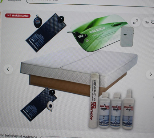 Wasserbett dual calesco touch - dual,