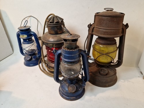 D11 grubenlampe öllampe - 4x,