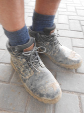 Landrover Boots Größe 45 Schwarz Arbeit Baustelle Tiefbau