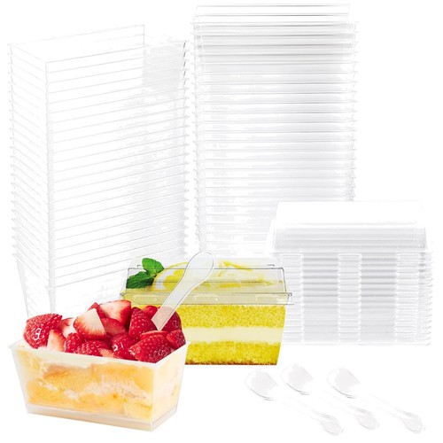 Dessertbecher plastik - dessertbecher, 50