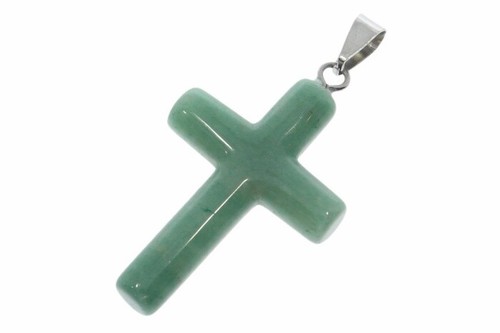 Aventurin grün kreuz - ,