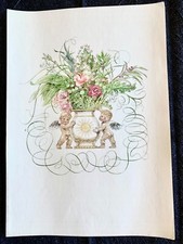 Telegramm Schmucktelegramm  - 1952- Hochzeit - Deutsche Bundespost - gelaufen b