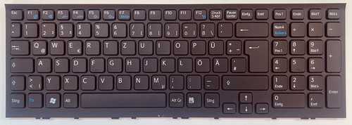 Qwertz tastatur sony - de,