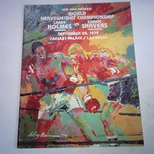 Larry Holmes vs. Earnie Shavers. September 28, 1979 Caesars Palace, Las Vegas