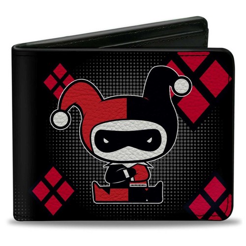 Fold wallet chibi harley - bi-fold,