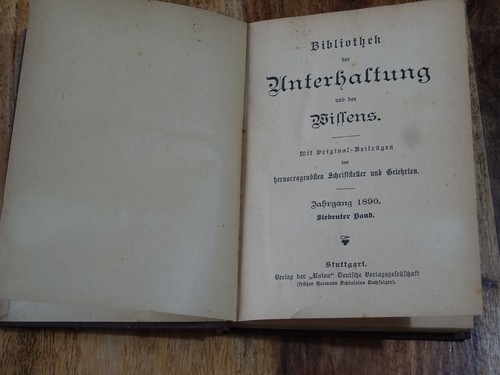 Bibliothek der unterhaltung - bibliothek,