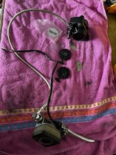 Yamaha RD250 RD350 Vorderradbremse Bremspumpe Bremssattel Stahlflexleitung